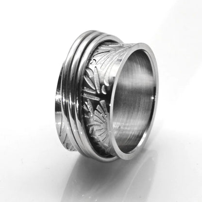 🌪️ Anello Spinner “Stim in Punk” – Bellezza ribelle in movimento