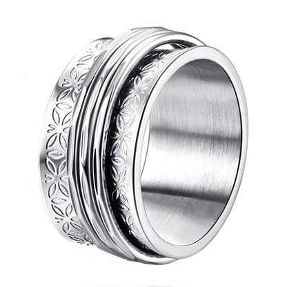 🌪️ Anello Spinner “Stim in Punk” – Bellezza ribelle in movimento